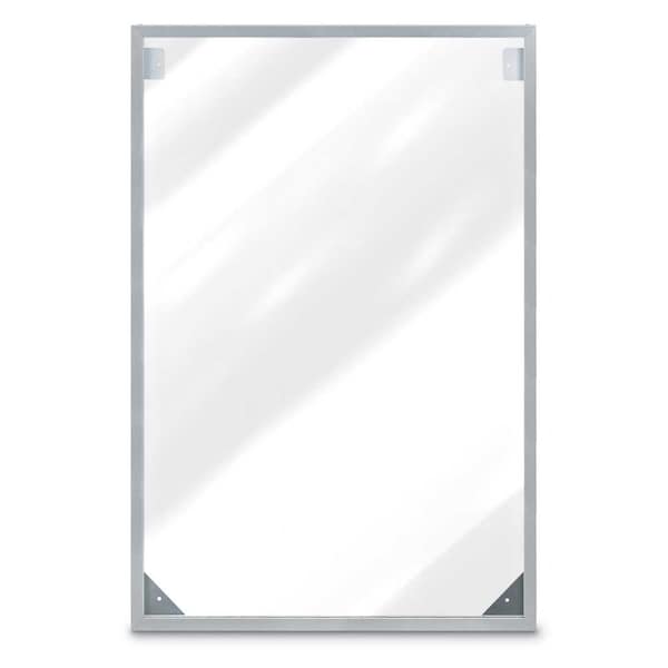 United Visual Products Drop-In Shadowbox, 12"x18", Cherry/Black UVSB1218-CHERRY-BLACK - main